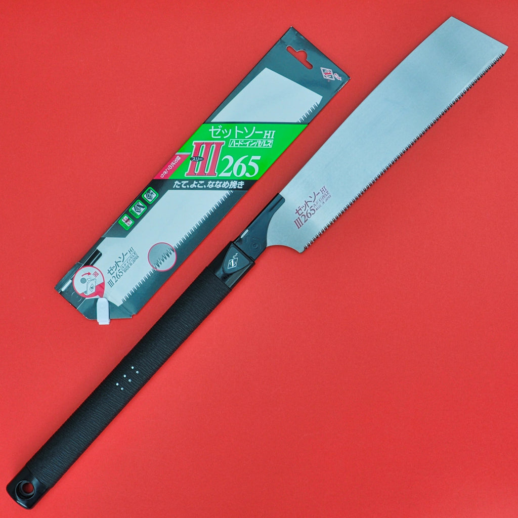 Zetsaw Zsaw Z-saw Sierra KATABA HI III 265 mm Japón Japonés herramienta carpintería