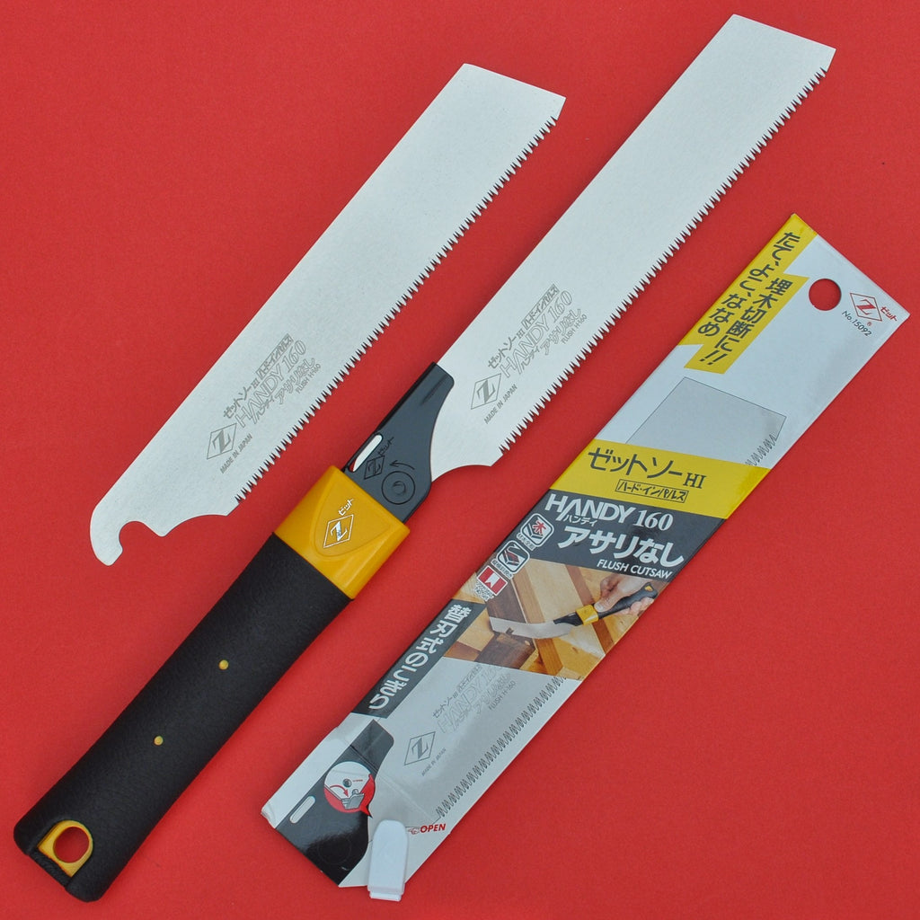 Zsaw Zetsaw Z-saw Kugihiki sierra + hoja de recambio 160mm Japón