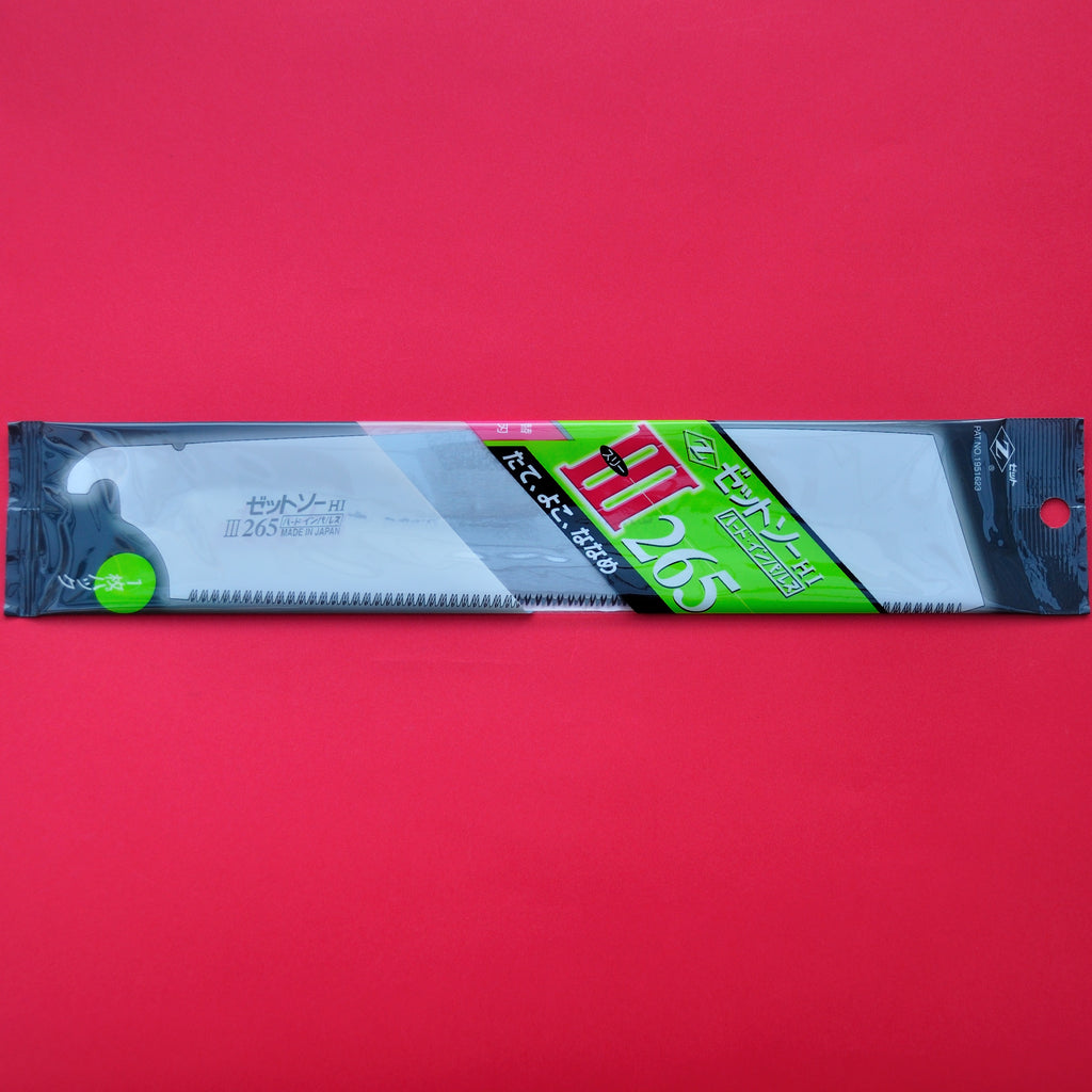 Zetsaw Zsaw Z-saw KATABA HI III 265 mm hoja de recambio Japón embalaje