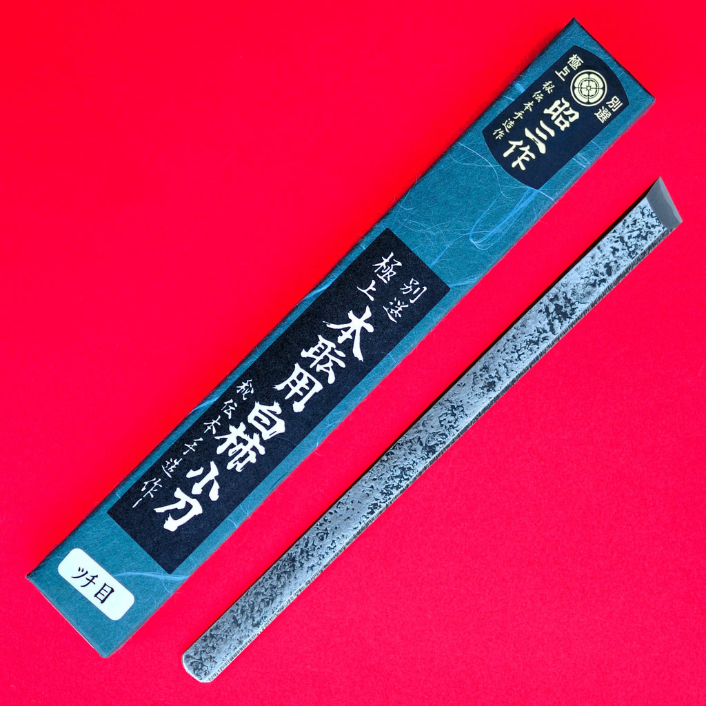 Short 12mm Japan hand-forged carving marking chisel blade Aogami II blue steel Shōzō Japanese tool woodworking carpenter