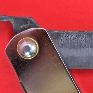 Close-up NAGAO HIGONOKAMI knife SK steel Japan japanese
