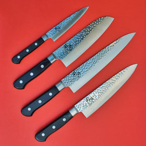 Набор ножей 4 KAI кованые Нержавеющая сталь GYUTO SANTOKU IMAYO все 4 ножа Японии