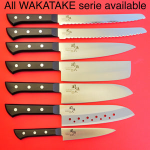 set Kai Seki magoroku 7 couteaux de Chef WAKATAKE Japon Japonais