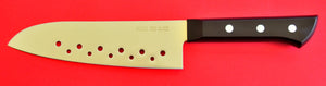 Back view Santoku kitchen knife KAI Seki Magoroku WAKATAKE 165mm 6.5" AB-5419 Japan