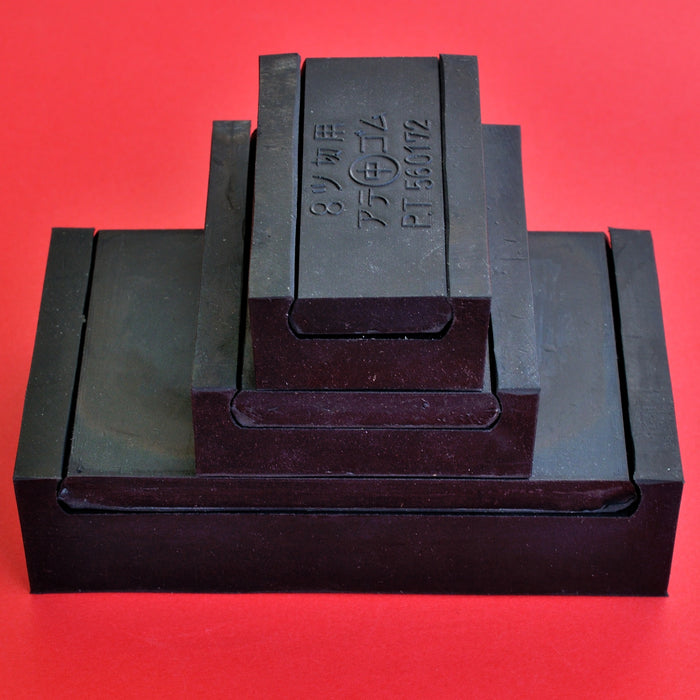 Резиновый шлифовальный блок, 3 типоразмера Mitsuwa Япония