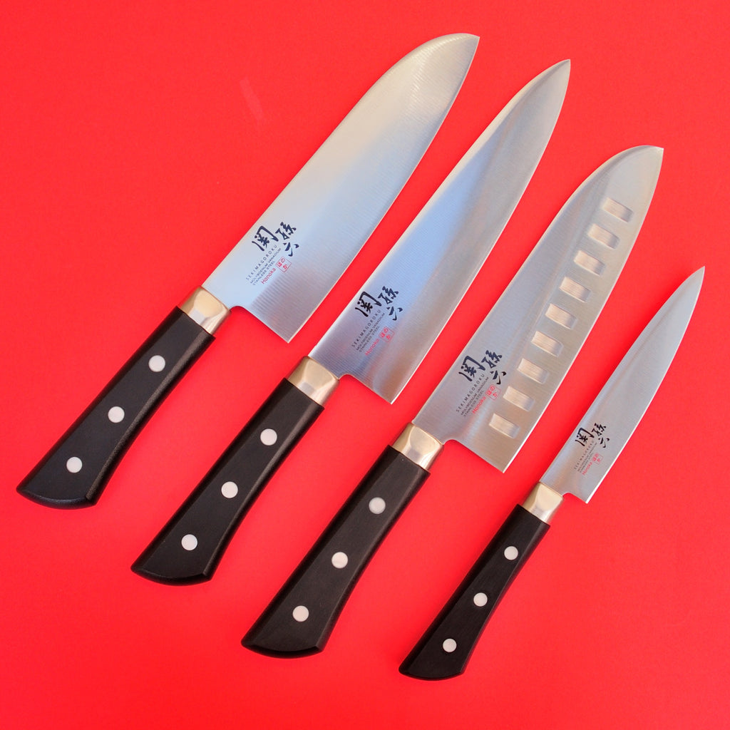 Kai SEKI MAGOROKU набор из 4 ножей Серия HONOKA Santoku Японии Япония