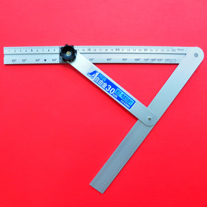 SHINWA sliding adjustable precision angle bevel 30cm 11.8" 62660 aluminum Japan Japanese tool