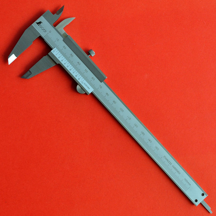 SHINWA 150mm caliper ruler 0.05mm 19899