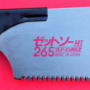z-saw Zsaw kataba HI 265mm crosscut japan blade close up