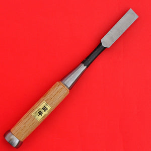 Rückansicht Rückseite 15mm Japanischer Tōgyū Stemmeisen oire nomi Japan Japanisch Werkzeug Schreiner