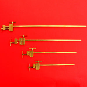 KAKURI Hatagane Brass bar clamps clamp  all 4 different sizes Japanese japan