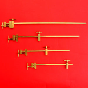 KAKURI Hatagane Brass bar clamps clamp japanese Japan all 4 sizes