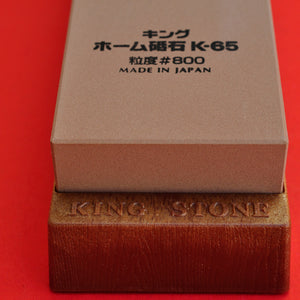 Close-up Japan KING K-65 #800 japanese waterstone Home stone whetstone knife sharpener
