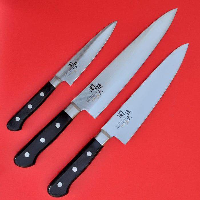 SET 3 Knives KAI High carbon stainless steel IMAYO