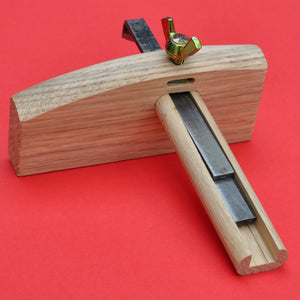 Back view Marking gauge Kebiki with 2 blades Japan Japanese tool woodworking